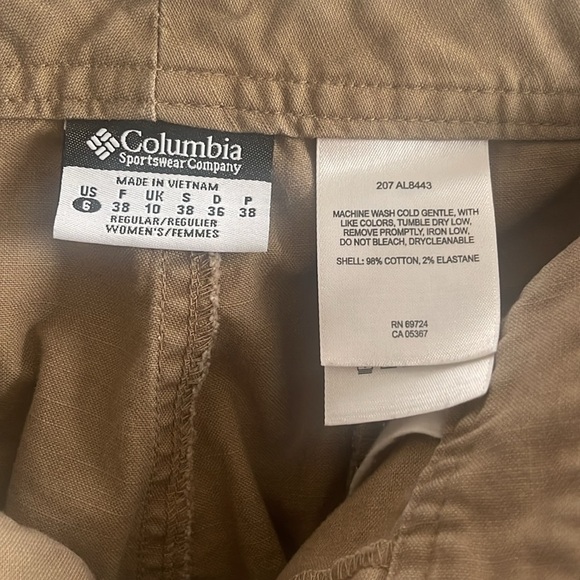 Columbia Womens Cargo Pants Size 6 - Picture 8 of 8